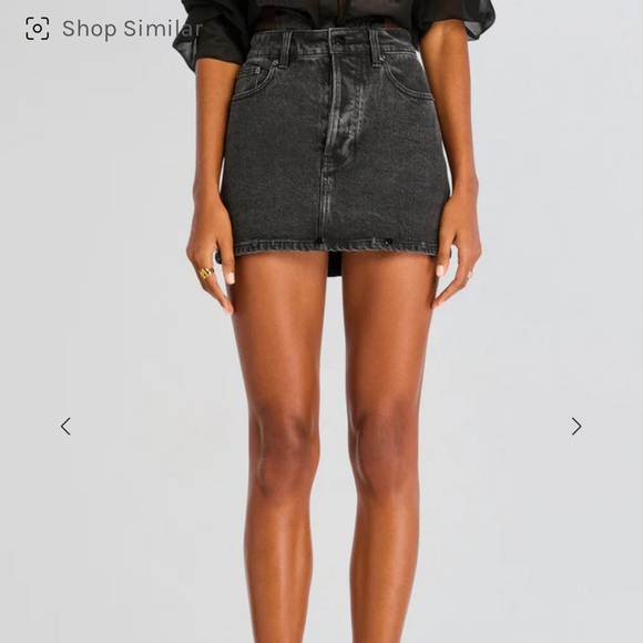 🍂NWT Retrofête Women's Elvie Denim Skirt - Picture 9 of 9